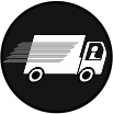 icon of delivery van